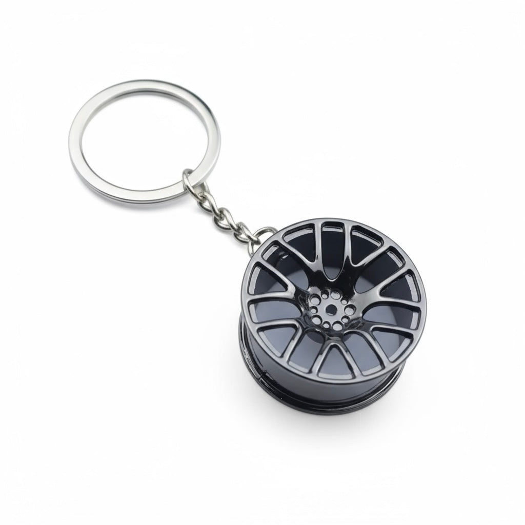 Chaveiro Roda Esportiva Preta – Verissimo Custom