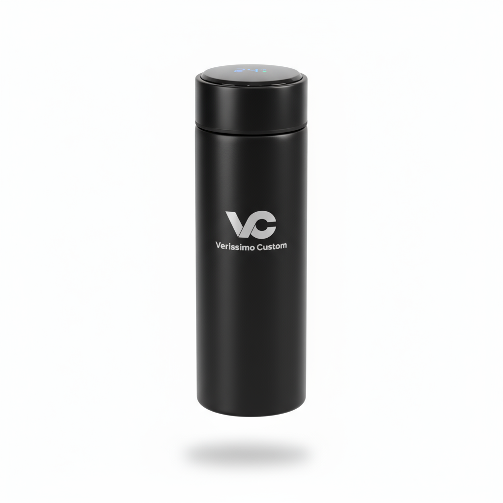 Garrafa Térmica 500ml com Tampa LED – Verissimo Custom