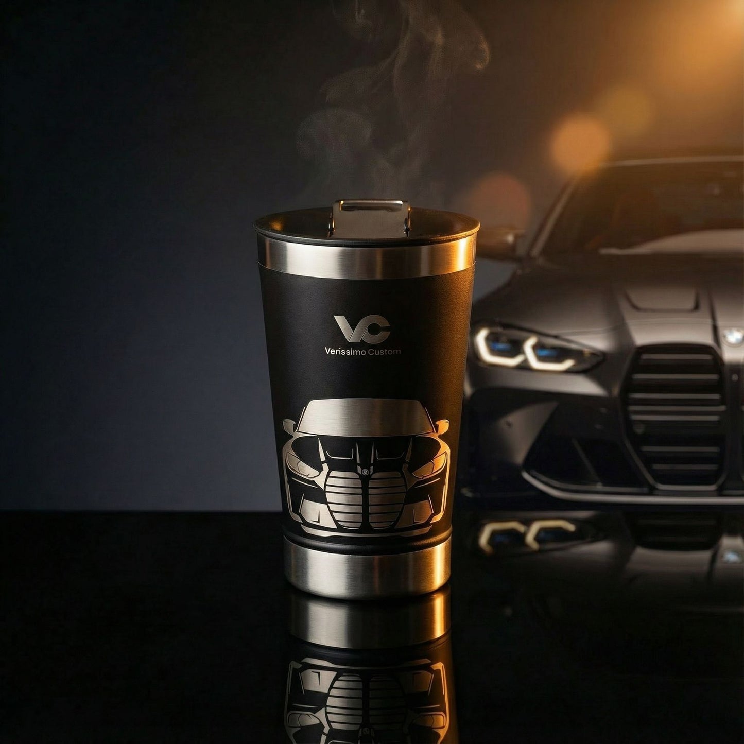 Copo Térmico 473ml – Verissimo Custom (BMW M3 Competition)