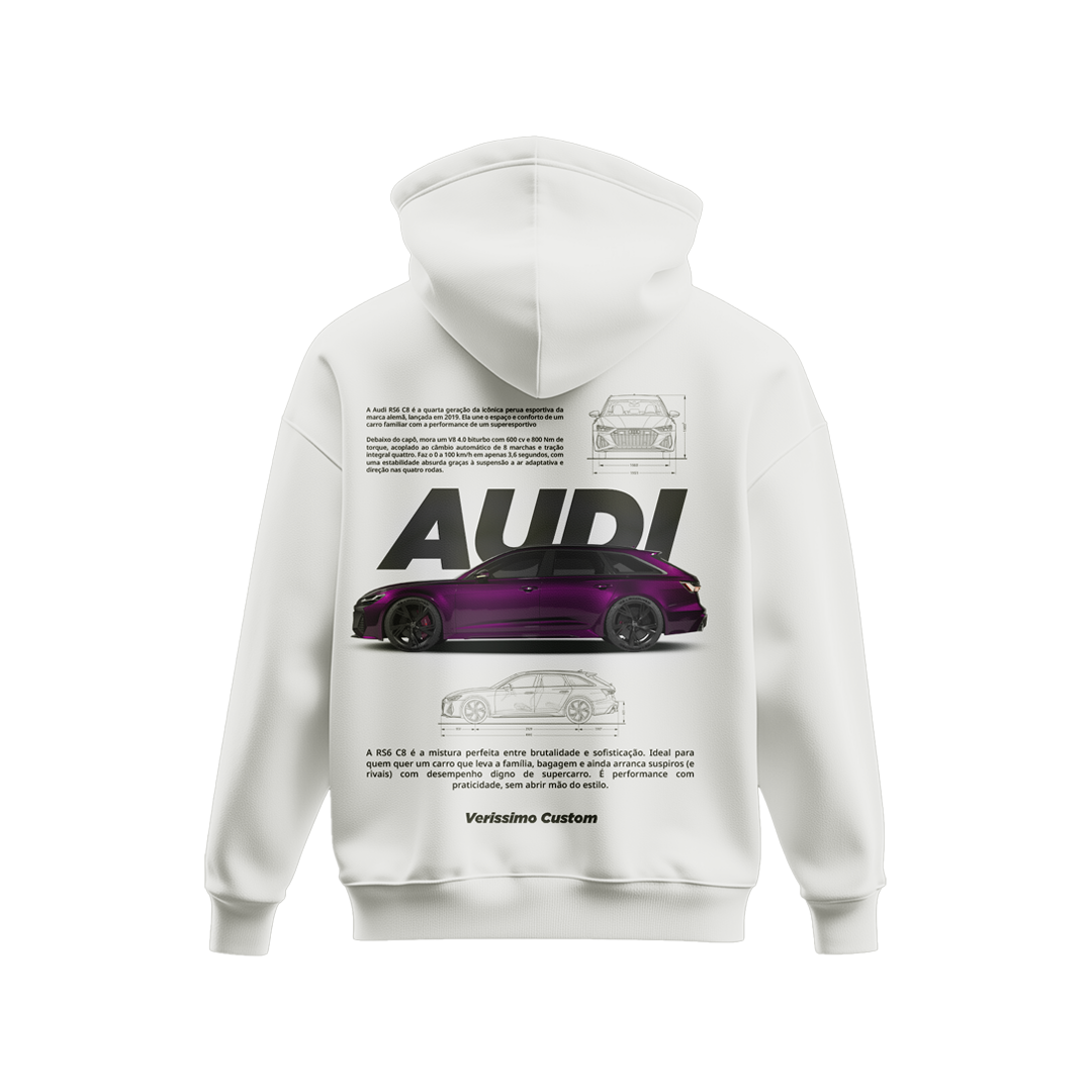 Blusão Audi Rs6 Info Details Masculino