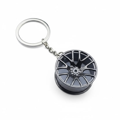 Chaveiro Roda Esportiva Preta – Verissimo Custom