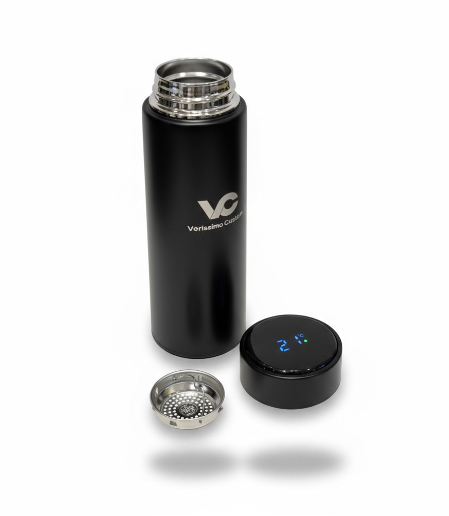 Garrafa Térmica 500ml com Tampa LED – Verissimo Custom