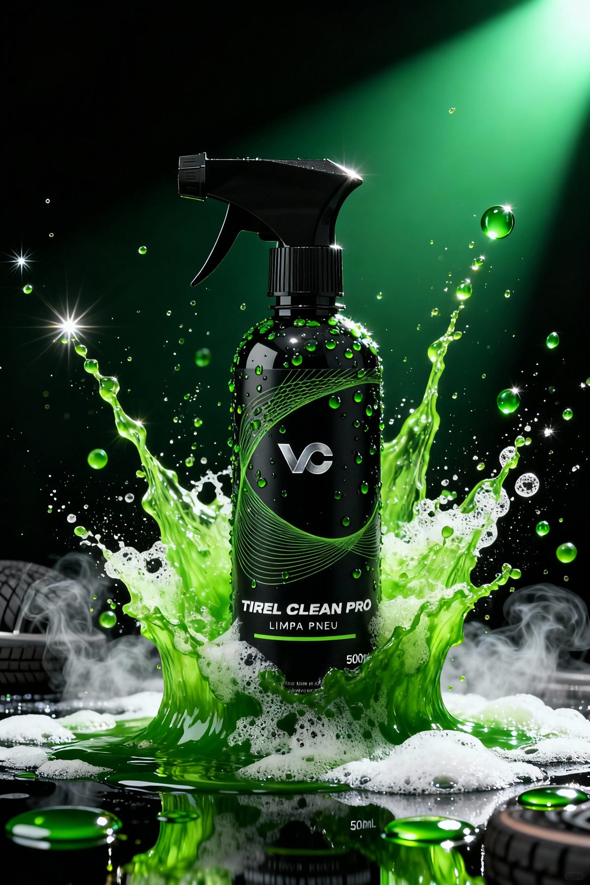 Tire Clean Pro – Limpa Pneu (500ml)