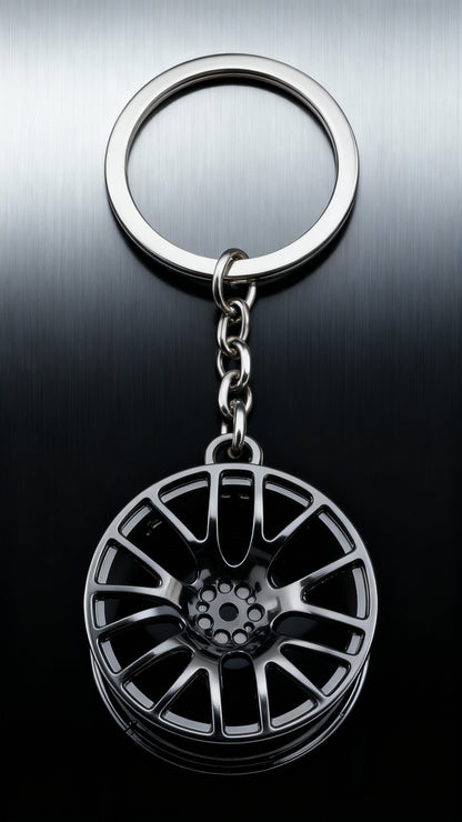 Chaveiro Roda Esportiva Preta – Verissimo Custom