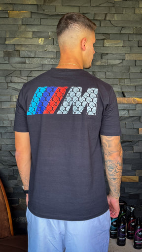 Camiseta Slim "M" Wheels Masculina