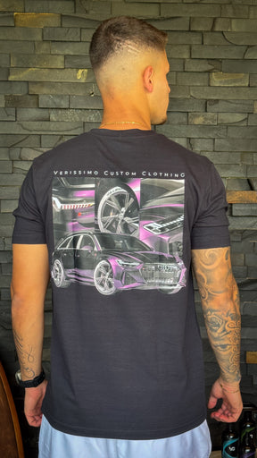 Camiseta Slim Audi Rs6 Details Masculina