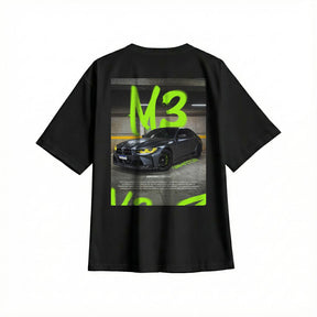 Camiseta Oversized Style Bmw M3 Masculina