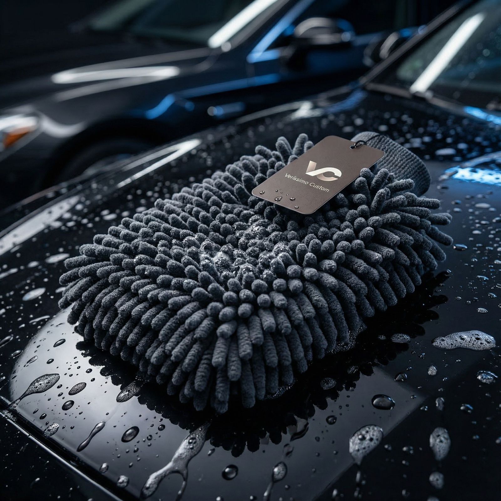 Luva de Microfibra – Verissimo Custom (Cinza)