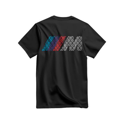 Camiseta Slim "M" Wheels Masculina